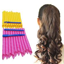 Fine hair tends to fall limp after a few hours, too. Amazon Com Orgrimmar 20pcs Magic Hair Curlers Curls Styling Kit Diy No Heat Hair Curlers For Extra Long Hair Up To 22 55 Cm Beauty