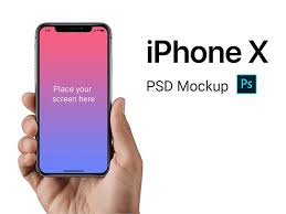 Free Iphone X Mockup Iphone Free Iphone Iphone Mockup