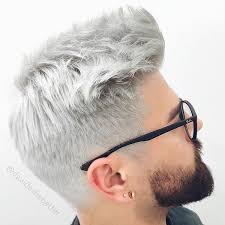 Use Hairmenstyle Davideshebetter Dyed Hair Men Men Hair Color Silver Blonde Hair