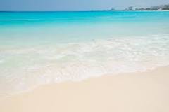 Where is the bluest water in Cancun?