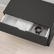 Nordli is quality bedroom furniture designed for today and tomorrow. Nordli Anthracite Chest Of 2 Drawers 80x54 Cm Ikea