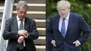 Nigel farage says a clean exit from the eu could be achieved if boris johnson becomes prime minister and forms an election pact with the brexit party. Nigel And Boris Who Are The Blokes Who Made This Brexit Happen