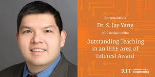 Congratulations to Dr. S. Jay Yang, professor of computer engineering,
