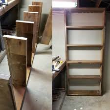 Not only did it fit the room best, but it would provide ample storage space, which made me extremely excited. Easy Build Storage Shelf For The Basement Shop My Repurposed Life Rescue Re Imagine Repeat