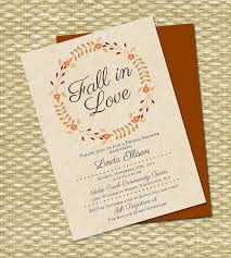 Fall In Love Bridal Shower Invitation Fall Wreath Fall Autumn Any Color Scheme Fall In Love Bridal Shower Fall Bridal Shower Invites Fall Bridal Shower