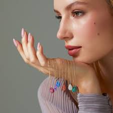 Emerald Necklace, Birthstone Necklace, Family Gemstone Necklace, Gift for  Mom, Black Friday Sale, Christmas Gifts, Necklace for Women