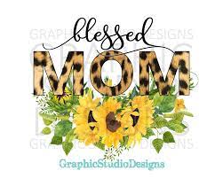 Download Blessed Mom Sunflower Svg Novocom Top