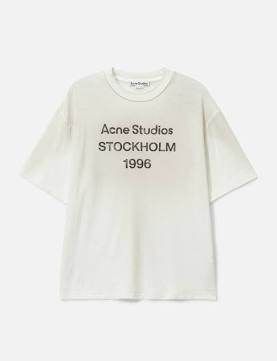 The iconic Acne Studios Stockholm 1996 vintage logo tee layout, AI generated