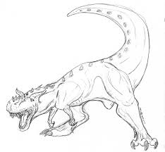 You can download, favorites, color online and print these jurassic park carnotaurus for free. Carnotaurus Coloring Pages Coloring Home