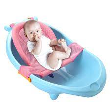 Bathing a newborn can be intimidating to say the least. Synthiiz Bathtub Sling Newborn Baby Bath Seat Support Net For Sit Up Bathing Premium Bathtub Sling Shower Mesh Bathing Cradle Rings For Tub Amazon In Baby Products