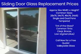We make our own frames so we have a huge variety. Sliding Patio Door Glass Replacement Valleywide Glass