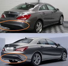 Diffuseur Arriere Cla Facelift Classe Cla C117 Forum Mercedes Com