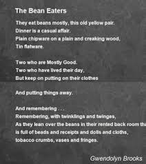 Check spelling or type a new query. Gwendolyn Brooks Poems
