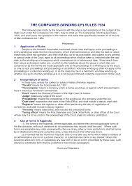 Pay its debt and when it falls due, a • the most common ground in which the company maybe wound up by the court is under section 218 (1). Https Www Gov Im Media 1348302 The Companies Winding Up Rules 1934 Without Forms Pdf