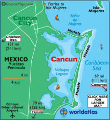 Congressional research service, may 27, 2009). Map Of Cancun Caribbean Island Maps Cancun Map Information World Atlas