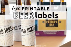 Most offensive one liner joke i know. Dad Jokes Printable Beer Labels My Pear Tree Home