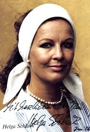AK SCHAUSPIELERIN HELGA Schlack, Portrait, Autogramm