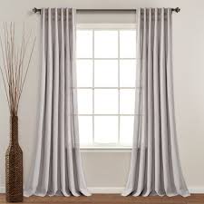 Types of curtains & curtain rods types of blinds & shades. Linen Button Pinched Pleat Window Curtain Panel Lush Decor Www Lushdecor Com Lushdecor