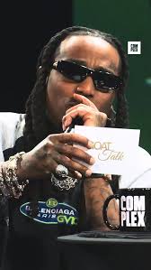 “He don’t even cook” is crazy 💀, #GOATTALK Powered by @callofduty Shop  Quavo’s artist collection and Rey Mysterio WWE merch