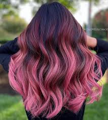 Pink highlights on black hair is not a hairstyle that you see every day. 30 Ideas Of Black Hair With Highlights To Rock In 2020 Hair Adviser