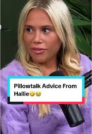 Pillowtalk Advice From @Hallie Batchelder 🤣😭#halliebatchelder  #harryjowsey #pillowtalk #funny