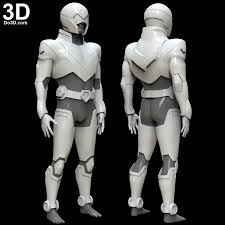 Paladin Voltron Helmet Armor 3d Printable Model Print File Stl Do3d Cosplay Prop Costume Voltron Paladin Armor Voltron Cosplay