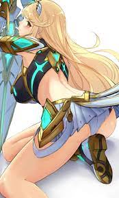 mythra (xenoblade chronicles and 1 more) drawn by ippers | Danbooru