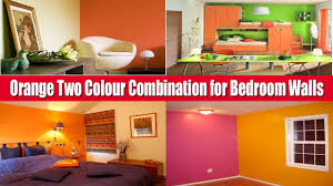 Decorate living rooms, bedrooms and even small spaces with wall panelling ideas and designs that are far from dated. Top 50 Orange Two Colour Combination For Bedroom Walls Ceiling Colour Combination Youtube
