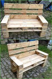 Recycled Pallet Outdoor Bench Wooden Pallet Projects Pallet Furniture Outdoor Wooden Pallet Furniture