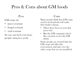 Well, as already stated, they can produce bigger crop yields. Ppt Genetically Modified Food Gm Foods Powerpoint Presentation Free Download Id 5211270