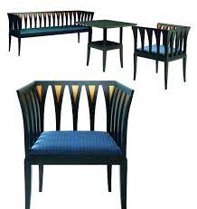 Eliel Saarinen S Blue Furniture It S In Reproduction Please Give Me The Money To Buy It Eero Saarinen Furniture Furniture Blue Furniture
