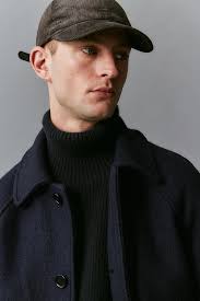 H&M Regular Fit Wool-Blend Car Coat