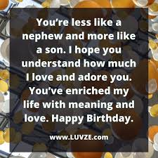 I didn't believe that my little sister would happy birthday to my sweet niece. Happy Birthday Nephew 120 Birthday Wishes And Messages