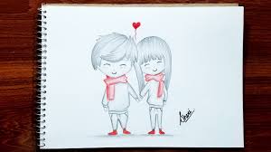 Cute Love Simple Super Easy Cute Love Simple Easy Drawings Cartoon Character Drawing Of Couple Youtube You can edit any of drawings via our online image editor before downloading. cute love simple super easy cute love simple easy drawings cartoon character drawing of couple