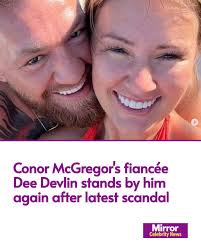 Conor McGregor's fiancée, Dee Devlin, has stood by her man time and time  again.