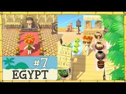 Animal Crossing New Horizons Island Tour 7 Egypt Youtube Animal Crossing Egypt Animals Desert Animals