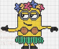 Epingle Sur Points De Croix Minions
