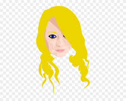Free cartoon blonde hair vector download in ai, svg, eps and cdr. Girl With Brown Hair And Blue Eyes Clipart Blonde Hair Blue Eyes Cartoon Free Transparent Png Clipart Images Download