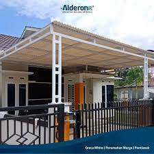 Selain desain dan ukuran, materiap atap yang digunakan. Best Design Of Carport Alderon