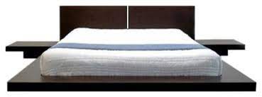 After allowing enough time for the glue to dry, use clamps to attach the nightstand at the desired mounting height. In Stock King Modern Japanese Style Platform Bed W Headboard And 2 Nightstands Espresso Transitional Platform Beds By Hilton Furnitures Houzz