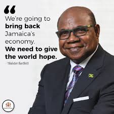 Minister Bartlett outlined a...