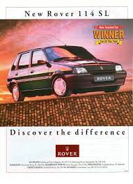 early 1990 s rover 114sl advertising from new zealand new zealand newmarket dunedin