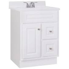 Home Depot Glacier Bay Hampton 24 In W X 21 In D X 33 5 In H Vanity Cabinet Only In White Hwh24d At The Home Vanity Cabinet White Vanity Bathroom Redesign