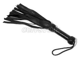 20 Tail Black Leather Whip Dominatrix Fetish Flogger | eBay