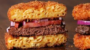 Our manchego mac and cheese with fresh chorizo recipe is a great place to start if you want to give the delicious concoction a try. Mac And Cheese Bun Burger Youtube