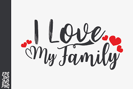Download I Love My Family Svg Graphic By Arsa Adj 1103188 Png Images Pngio PSD Mockup Templates