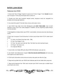 Check spelling or type a new query. Bateri Ujian Segak