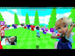 Elsa And Anna Plays Roblox Game Play Floor Is Lava Youtube Play Roblox Games To Play Roblox