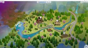 I like having the option of medieval/tudor game play in the sims. Sims 4 Game Map World Pack Objets Luniversims