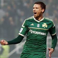 Marcus berg (panathinaikos) header from the centre of the box to the bottom left corner. Marcus Berg Panathinaikos Facebook